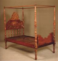 CAMA D. JOS&Eacute; I (ESTILO: D. JOS&Eacute; I &ndash; S&Eacute;C. XVIII &ndash; ORIGEM: BRASIL) e ARMARIO PORTUGUES DE CARVALHO (ESTILO: NACIONAL-PORTUGU&Ecirc;S - S&Eacute;C. XVII &ndash; ORIGEM: PORTUGAL).