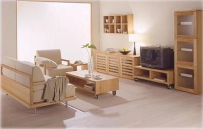 FIGURA 329 -	SALA DE JANTAR E COZINHA COM MÓVEIS DA ISAMIYA CO., LTD. (JAPÃO, 2004)