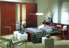 FIGURA 356 -	DORMIT&Oacute;RIOS DA LINHA VERONA DA RUDNICK, COM ACABAMENTO NAS CORES MOGNO E MARFIM BRILHANTES (BRASIL, 2000)